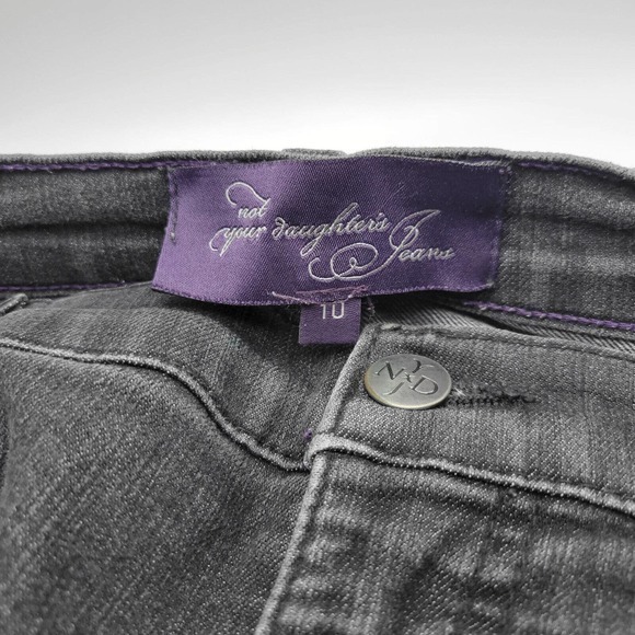 NYDJ Not Your Daughter's Jeans‎ Women's Size 10 Black Jeans - Picture 4 of 4